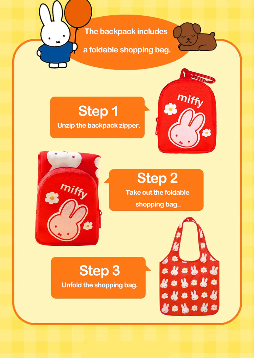 Miffy Portable 2-in-1 Small Bag Series Blind Box
