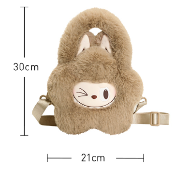 The Monsters - Classic Series Plush Flower Bag (Brown)