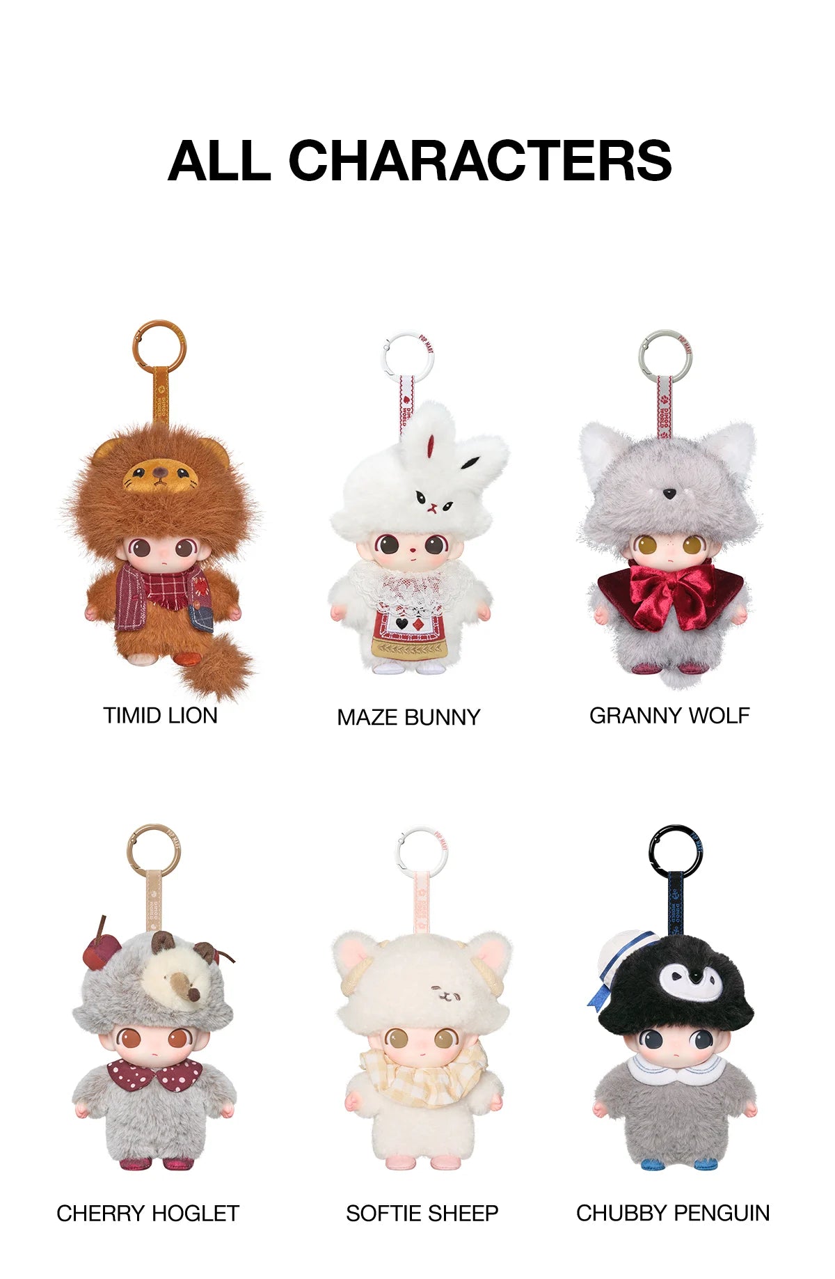 PopMart - Dimoo The Secret Theatre Club Plushies