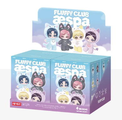 Popmart -Fluffy Club Aespa Plushies