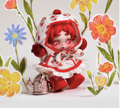 Popmart - Skullpanda Amid Flowers Plushie