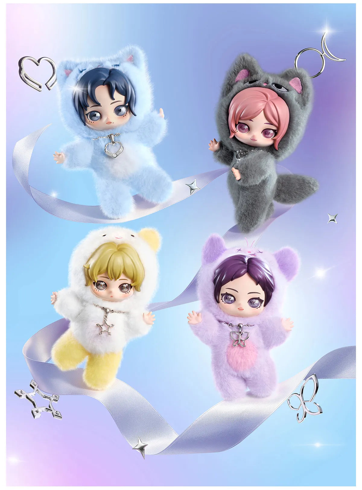 Popmart -Fluffy Club Aespa Plushies